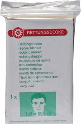 Medzorg Reddingsdeken goud/zilver 160x210 1 Stuks