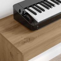 Keyboardstand Artisan Eiken 100 x 32 x 64 cm Bewerkt hout - thumbnail