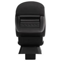 VidaXL Armsteun 12x33x(24-42) cm abs zwart - thumbnail