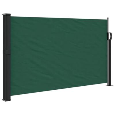 VidaXL Windscherm uittrekbaar 120x500 cm donkergroen VidaXL Windscherm uittrekbaar 120x500 cm donkergroen