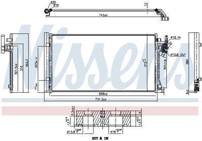 Condensor, airconditioning 941175 Condensor, airconditioning 941175