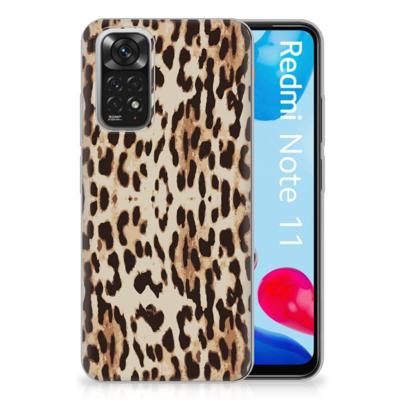 Xiaomi Redmi 10 | Redmi Note 11 4G | TPU Hoesje | Leopard