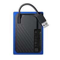 Western Digital My Passport Go 1000 GB Zwart, Blauw - thumbnail