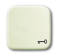 Busch-Jaeger 2CKA001731A0298 Wipschakelaar sleutel Afdekking Duro 2000 SI Parel-wit, Crème-wit 1 stuk(s) - thumbnail