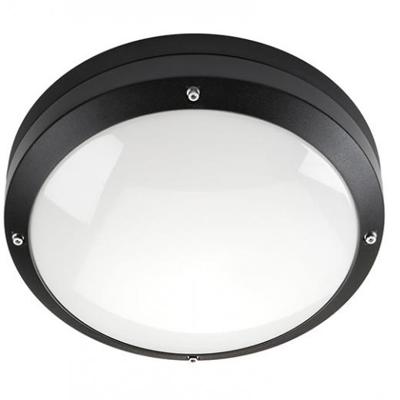 SG Canto LED lamp voor plafond of wand 19W 3000K mat zwart IP65 IK10 sensor