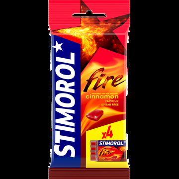 Stimorol Fire Kaneel 4 Pack bij Jumbo