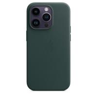 Apple Leather MagSafe Case iPhone 14 Pro Forest Green - thumbnail