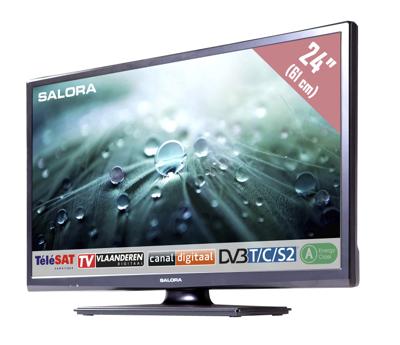 Salora 24 Inch Travel LED TV 12/230V
