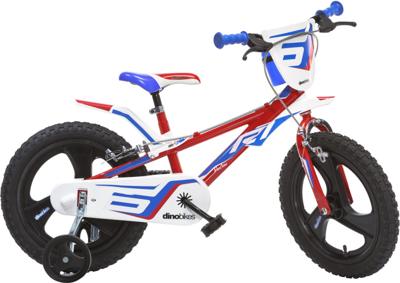 Dino Bikes Dino jongensfiets r1 16 inch rood/blauw
