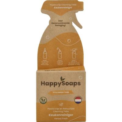 HappySoaps Herbal Fresh Keukenreiniger Tabs HappySoaps Herbal Fresh Keukenreiniger Tabs