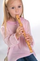 Boogie Bee houten blokfluit 32 cm - thumbnail