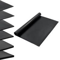 VidaXL Vloermat anti-slip 2 mm glad 1,2x5 m rubber - thumbnail