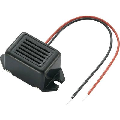 TRU COMPONENTS TC-10358332 Miniatuurzoemer Geluidsontwikkeling: 75 dB Spanning: 4.5 V/DC Continu 1 stuk(s)