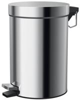 Ideal Standard Iom afvalemmer vrijstaand Chroom - thumbnail