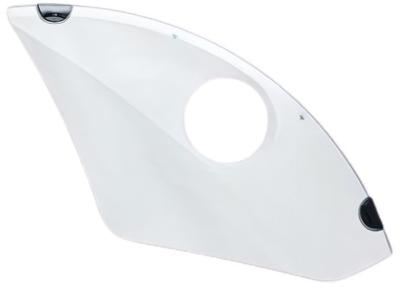 Hesling Lucra jasbeschermer set 28/5 transparant 13mm - metalen spatborden