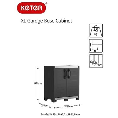 Keter XL Garage Opbergkast laag - 1 plank