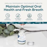 Georganics Toothpaste tablets english peppermint 120 Tabletten - thumbnail