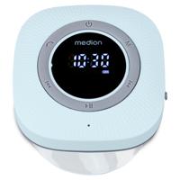 Doucheradio - MEDION - FM - Bluetooth - IPX6 - Zuignapbevestiging - Blauw - thumbnail