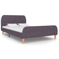 vidaXL Bedframe stof taupe 120x200 cm - thumbnail