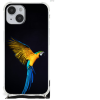 iPhone 14 Plus Case Anti-shock Papegaai - thumbnail