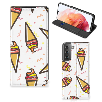 Samsung Galaxy S21 | Flip Style Cover | Icecream