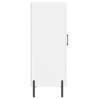 Dressoir 34,5x34x90 cm bewerkt hout wit - thumbnail