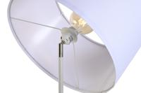 Vloerlamp DKD Home Decor Wit Bruin Polyester Metaal Pijnboom (40 x 65 x 152 cm) - thumbnail