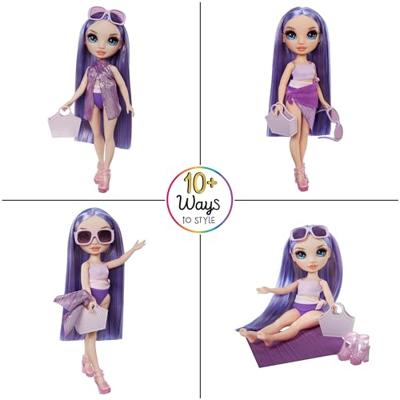 MGA Entertainment Rainbow high swim & style pop - violet MGA Entertainment Rainbow high swim & style pop - violet