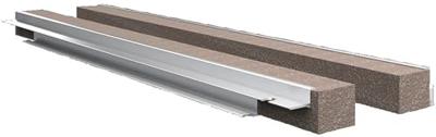 Rittal VX 8618.810 Kabelgeleidingslijst, aluminium, 2 stuks