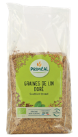 Primeal Lijnzaad goudblond bio 250 Gram - thumbnail