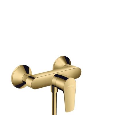 Hansgrohe Talis E ééngreeps douchemengkraan opbouw, Polished Gold Optic Hansgrohe Talis E ééngreeps douchemengkraan opbouw, Polished Gold Optic