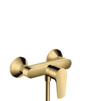 Hansgrohe Talis E ééngreeps douchemengkraan opbouw, Polished Gold Optic - thumbnail