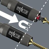 Wera 897/4 IMP R SB Impaktor houder met spanring en ringmagneet, 1/4 duim x 75 mm - 1 stuk(s) - 05073990001 - thumbnail