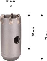 Bosch Accessories HM-Schlagbohrkrone plus-9 CoreCutter 35mm hammerfest 2608550614 Holle boorkroon 35 mm 1 stuk(s) - thumbnail