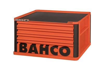 Bahco Opzetkast E72 &apos;Storage HUB" 26" met 4 lades | rood | 693 mm x 510 mm x 396 mm - 1482K4RED
