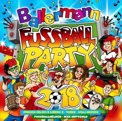 Ballermann Fussball Party 2018 - CD (4032989513833) Ballermann Fussball Party 2018 - CD (4032989513833)