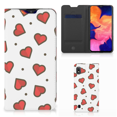Samsung Galaxy A10 | Hoesje met Magneet | Hearts