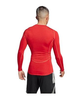 adidas TECHFIT Ondershirt Kids Rood
