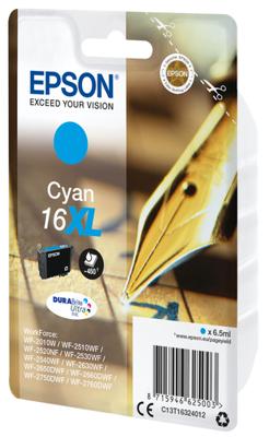 Epson 16XL cyaan - thumbnail
