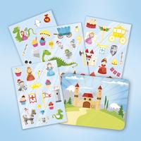 Totum Verwijderbare Raamstickers Sprookjes 55 Stuks - thumbnail