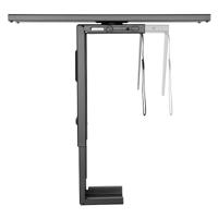 LogiLink PC-houder Onder tafel LogiLink - System-Montageklammer - unter Tisch EO0004 Zwart Belastbaar tot=10 kg - thumbnail