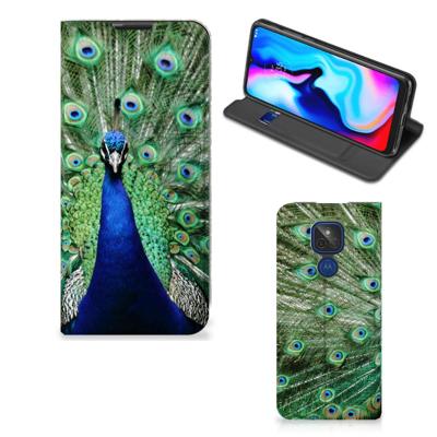 Motorola Moto G9 Play | Hoesje maken | Pauw Motorola Moto G9 Play | Hoesje maken | Pauw