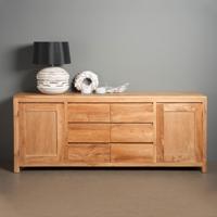 Tower Living Dressoir 'Corona' Teak, 220cm - thumbnail