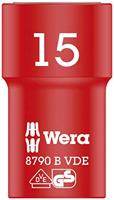 Wera 8790 B Zyklop VDE doppen, geïsoleerd, voorzien van 3/8" aandrijving, 15.0 x 46.0 mm - 1 stuk(s) - 05004959001 - thumbnail