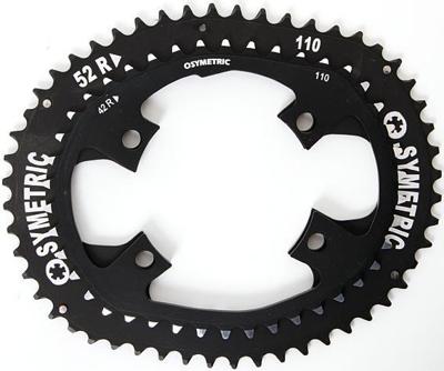 O.symetric kettingblad "speciaal cyclo cross" chain ring 38/52t kit