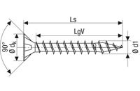 Spax pk pozi rvs 4,5x40(200) - thumbnail