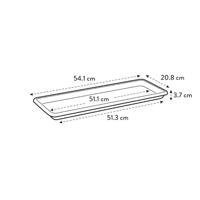 Elho Balkonbak Barcelona XL Schotel Antraciet 54cm - thumbnail