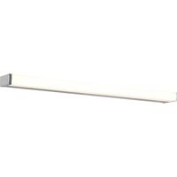LED Wandlamp 12W Warm Wit 3000K IP44 Spatwaterdicht Mat Chroom - thumbnail