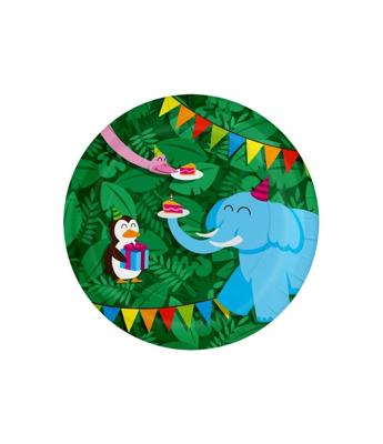 Plates jungle | 6 stuks