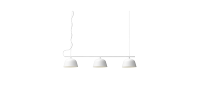 Muuto Ambit Rail Hanglamp - Wit